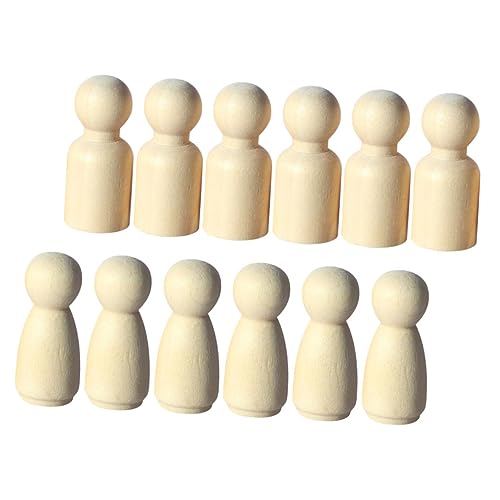 Milisten 12Stücke Teiliges DIY Holzpuppen für Mikrolandschaften Miniaturfiguren zum Basteln für Puppenhaus Zubehör und Kreative Dekorationen Milisten 12Stücke Teiliges DIY Holzpuppen für Mikrolandschaften Miniaturfiguren zum Basteln für Puppenhaus Zubehör und Kreative Dekorationen von Milisten