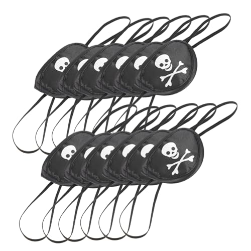 Milisten 12Stücke Teiliges Piraten Augenmasken mit Schädel Design Atmungsaktiv und Leicht für Halloween und Cosplay und Erwachsene Milisten 12Stücke Teiliges Piraten Augenmasken mit Schädel Design Atmungsaktiv und Leicht für Halloween und Cosplay und Erwachsene von Milisten