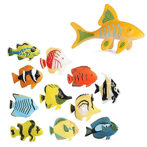 Milisten 12Stücke Teiliges Realistischer Meerestiere aus Kreative Dekoration für Kinderzimmer Aquarium und Fotografie für Kleine Meeresliebhaber Milisten 12Stücke Teiliges Realistischer Meerestiere aus Kreative Dekoration für Kinderzimmer Aquarium und Fotografie für Kleine Meeresliebhaber von Milisten