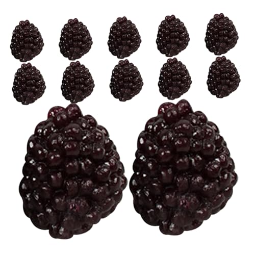 Milisten 12pcs Gefälschte Himbeerkünstlernkünstliche Himbeer - -Simulation Obstmodell Ornamente Party Küchenschrank Spielzeug Milisten 12pcs Gefälschte Himbeerkünstlernkünstliche Himbeer - -Simulation Obstmodell Ornamente Party Küchenschrank Spielzeug von Milisten