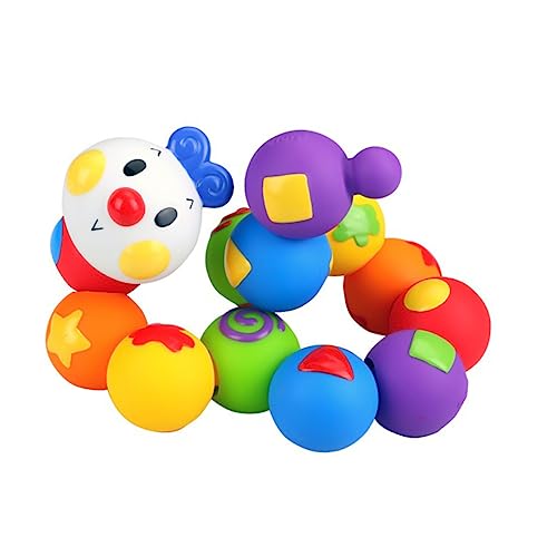 Milisten 13Stücke Puzzle Für Teiliges Aus Weichem PVC Pädagogisches Fadenspielzeug Hand Augen Koordination Für Junge Mädchen Und Kleinkinder von Milisten