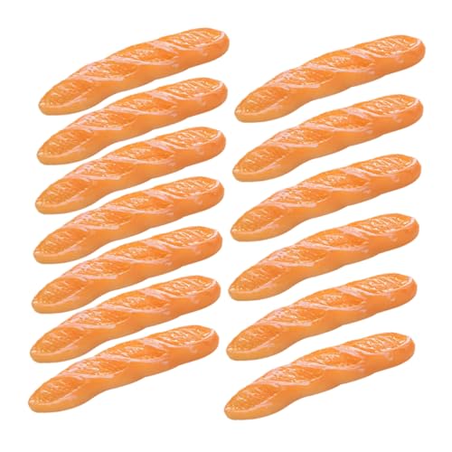 Milisten 13Stücke Teiliges Brot Dekorationsset für Puppenhäuser Realistische Frühstückssimulation für DIY Projekte und Mini Möbel Sammler für Puppenhaus Spielwelten von Milisten