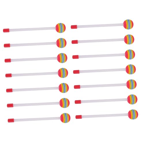 Milisten 14 Stück Teiliges Bunte Percussion Mallets mit Weichen Eva Köpfen Lollipop Drumsticks für Kleinkinder Musikspielzeug und Früherziehung Zuhause und Schule Milisten 14 Stück Teiliges Bunte Percussion Mallets mit Weichen Eva Köpfen Lollipop Drumsticks für Kleinkinder Musikspielzeug und Früherziehung Zuhause und Schule von Milisten