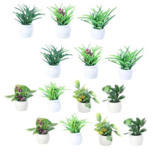 Milisten 14 Stück Teiliges Miniatur Bonsai Künstliche Topfpflanzen Lebensechte Simulation Detailreich Vielseitige Dekoration für Puppenhäuser DIY Raum Geschenkidee Milisten 14 Stück Teiliges Miniatur Bonsai Künstliche Topfpflanzen Lebensechte Simulation Detailreich Vielseitige Dekoration für Puppenhäuser DIY Raum Geschenkidee von Milisten