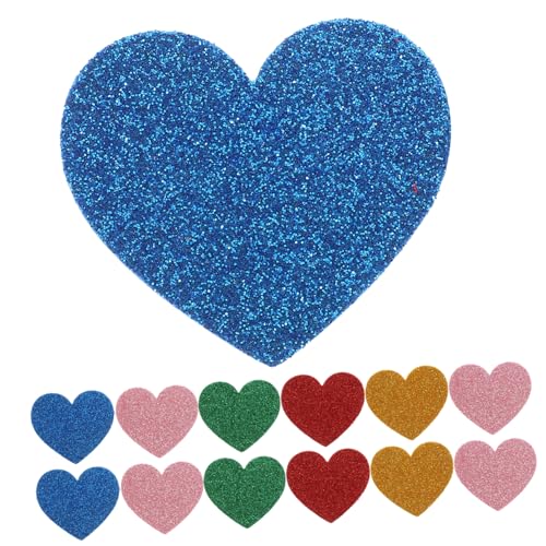 Milisten 15 Stück Bunte Liebesaufkleber basteln Hochzeitsdekoration Aufkleber Hochzeit bastelset zierleisten Holz Liebe Herzaufkleber farbenfrohe herzförmige Aufkleber Eva-Schaum Milisten 15 Stück Bunte Liebesaufkleber basteln Hochzeitsdekoration Aufkleber Hochzeit bastelset zierleisten Holz Liebe Herzaufkleber farbenfrohe herzförmige Aufkleber Eva-Schaum von Milisten