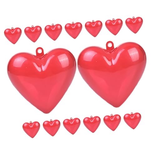 Milisten 15 Stück Liebe Geschenkbox Ornamente Transparente Verzierung Dekorationen Herzbehälter Mit Deckel Valentine Herz Boxen Wünschen Elegant Geformt Herzen Herzverzierung Plastik Rot Milisten 15 Stück Liebe Geschenkbox Ornamente Transparente Verzierung Dekorationen Herzbehälter Mit Deckel Valentine Herz Boxen Wünschen Elegant Geformt Herzen Herzverzierung Plastik Rot von Milisten
