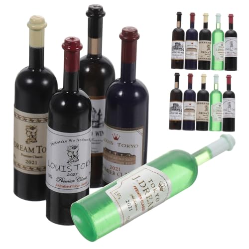 Milisten 15 Stück Puppenhaus Wein Puppenhaus-Miniaturen Flasche Hallo bastelset bastelsets für für Miniaturen für Puppenhaus Puppenhauszubehör Plastik Milisten 15 Stück Puppenhaus Wein Puppenhaus-Miniaturen Flasche Hallo bastelset bastelsets für für Miniaturen für Puppenhaus Puppenhauszubehör Plastik von Milisten