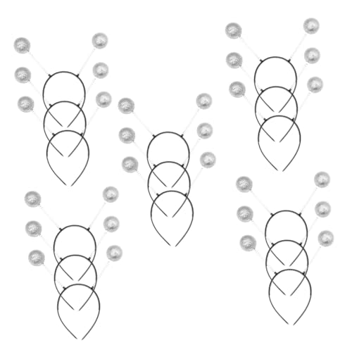 Milisten 15 Stück Teiliges Antennen haarband für Damen Silberne Halloween Stirnbänder mit Schwingenden Federbällen Leichter Haarschmuck für Kostüm Party looks Vielseitig für Frisuren Milisten 15 Stück Teiliges Antennen haarband für Damen Silberne Halloween Stirnbänder mit Schwingenden Federbällen Leichter Haarschmuck für Kostüm Party looks Vielseitig für Frisuren von Milisten