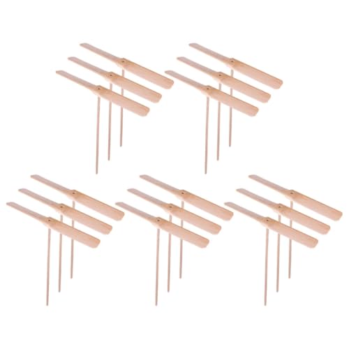 Milisten 15 Stück Teiliges Holz fluginsekt Handbetriebenes Drachflieger Propeller Leichtes Outdoor Flugspielzeug für Fördert Koordination und Bewegung im Freien Milisten 15 Stück Teiliges Holz fluginsekt Handbetriebenes Drachflieger Propeller Leichtes Outdoor Flugspielzeug für Fördert Koordination und Bewegung im Freien von Milisten