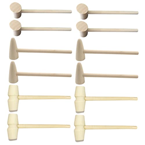 Milisten 15 Stück Teiliges Holzspielzeug Mini Hämmer Glatte Oberfläche Leicht und Sicher Multifunktional Kuchenwerkzeug für Jungen und Mädchen Natürliche Geruchsfreie Holzmaterialien Milisten 15 Stück Teiliges Holzspielzeug Mini Hämmer Glatte Oberfläche Leicht und Sicher Multifunktional Kuchenwerkzeug für Jungen und Mädchen Natürliche Geruchsfreie Holzmaterialien von Milisten