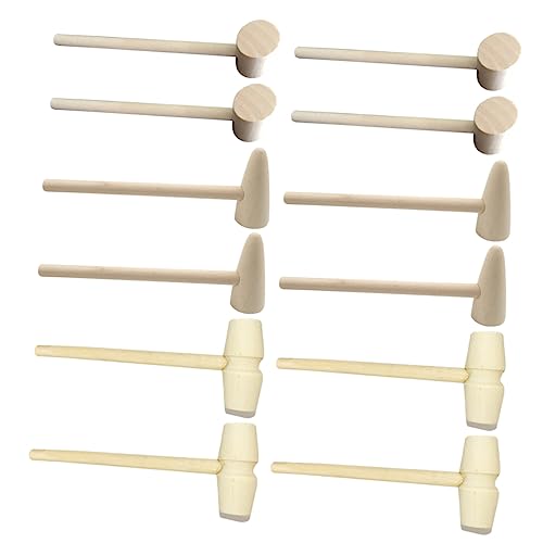 Milisten 15 Stück Teiliges Holzspielzeug Mini Hämmer Leichte Sichere Mini Holzhammer mit Glatter Oberfläche Kreatives Lernspielzeug für Jungen und Mädchen Handlich und Tragbar Milisten 15 Stück Teiliges Holzspielzeug Mini Hämmer Leichte Sichere Mini Holzhammer mit Glatter Oberfläche Kreatives Lernspielzeug für Jungen und Mädchen Handlich und Tragbar von Milisten