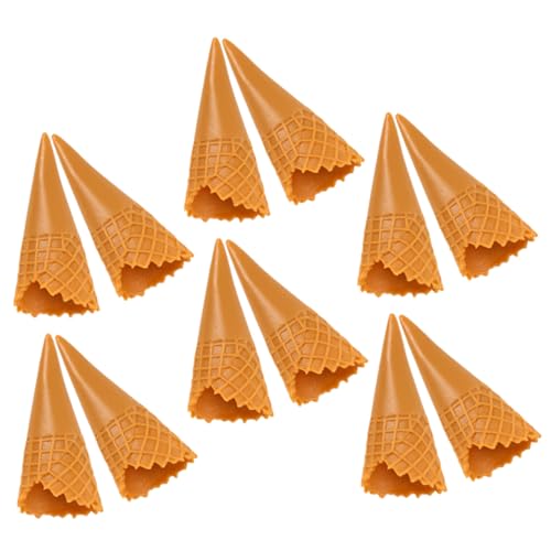 Milisten 15 Stück Teiliges Mini Eiscreme Modell aus DIY Eistüten Schmuck Charm Realistische Kleine Eiswaffeln für Bastelprojekte und Kreative Dekoration Milisten 15 Stück Teiliges Mini Eiscreme Modell aus DIY Eistüten Schmuck Charm Realistische Kleine Eiswaffeln für Bastelprojekte und Kreative Dekoration von Milisten