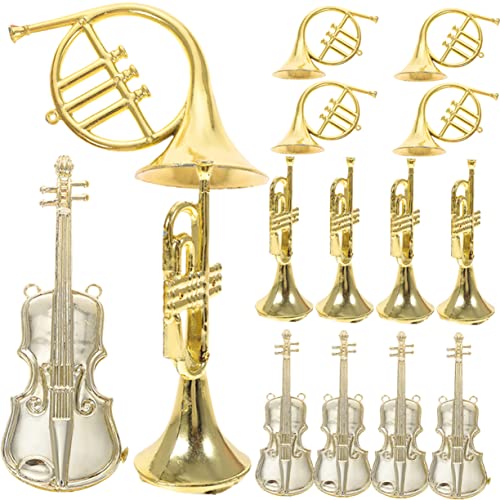 Milisten 15stücke Miniatur-Musikinstrument-Modelle Weihnachtsbaum-hänge-Ornament Innenraum-weihnachtsdekoration Weihnachtsfeier-Dekoration Bastel-Design Für Fenster Türkranz Milisten 15stücke Miniatur-Musikinstrument-Modelle Weihnachtsbaum-hänge-Ornament Innenraum-weihnachtsdekoration Weihnachtsfeier-Dekoration Bastel-Design Für Fenster Türkranz von Milisten