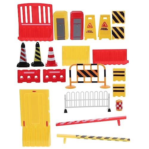 Milisten 15 Stück Teiliges Verkehrsschild Spielzeugset für Lernspielzeug zur Verkehrssicherheit Miniatur Verkehrsschilder und Absperrungen Interaktive Erziehungsspielzeuge für Eltern Junge Milisten 15 Stück Teiliges Verkehrsschild Spielzeugset für Lernspielzeug zur Verkehrssicherheit Miniatur Verkehrsschilder und Absperrungen Interaktive Erziehungsspielzeuge für Eltern Junge von Milisten