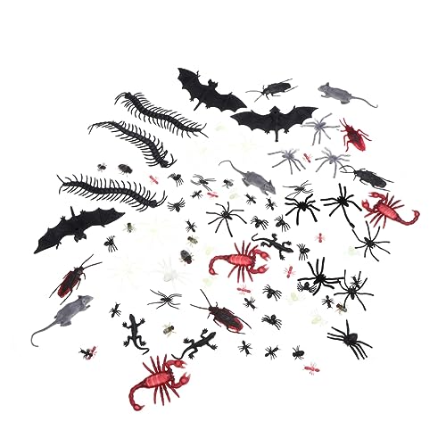 Milisten 150Stücke Halloween Streich Requisiten Realistische Insekten Spinnen Skorpione für Party Dekoration und Scherzspielzeug für Halloween Feste Milisten 150Stücke Halloween Streich Requisiten Realistische Insekten Spinnen Skorpione für Party Dekoration und Scherzspielzeug für Halloween Feste von Milisten