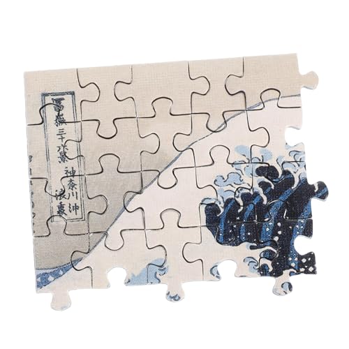 Milisten 150Stücke Mini Puzzle Set für Erwachsene Teile Kreatives Wellenmuster Puzzlespielzeug in Reagenzglas Bildungsrätsel für Entspannende Stunden Wunderschöne Kunstwerke von Milisten
