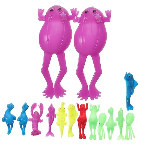 Milisten 15Stücke Elastisches Fingerspielzeug Kreative Kinderschleuder mit Lustigen Meeres Tieren für Partys und Haftet an Glatten Oberflächen für Komische Spielmomente Milisten 15Stücke Elastisches Fingerspielzeug Kreative Kinderschleuder mit Lustigen Meeres Tieren für Partys und Haftet an Glatten Oberflächen für Komische Spielmomente von Milisten