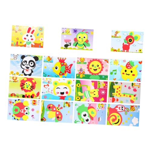 Milisten 15Stücke Eva Aufkleber für Kreative DIY Cartoon Sticker für Kunsthandwerk für Kleinkinder Kindergarten und Spielzimmer Einfach zu Verwenden und Rückstandsfrei Ablösbar Milisten 15Stücke Eva Aufkleber für Kreative DIY Cartoon Sticker für Kunsthandwerk für Kleinkinder Kindergarten und Spielzimmer Einfach zu Verwenden und Rückstandsfrei Ablösbar von Milisten