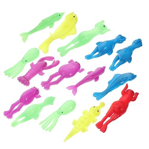 Milisten 15Stücke Lustige Finger Schleudern Elastische Tierchen für TPR Material Sicheres Partyspielzeug für Mitgebsel und Kreative Spiele Milisten 15Stücke Lustige Finger Schleudern Elastische Tierchen für TPR Material Sicheres Partyspielzeug für Mitgebsel und Kreative Spiele von Milisten