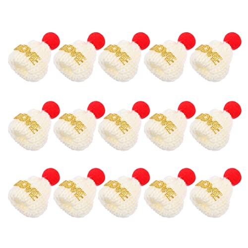 Milisten 15Stücke Mini Weihnachtsmützen Handgemachte Deko Hüte für DIY Projekte Weihnachtsaccessoires Kleine Festliche Tischdekoration für Weihnachtsfeiern und Bastelarbeiten Milisten 15Stücke Mini Weihnachtsmützen Handgemachte Deko Hüte für DIY Projekte Weihnachtsaccessoires Kleine Festliche Tischdekoration für Weihnachtsfeiern und Bastelarbeiten von Milisten
