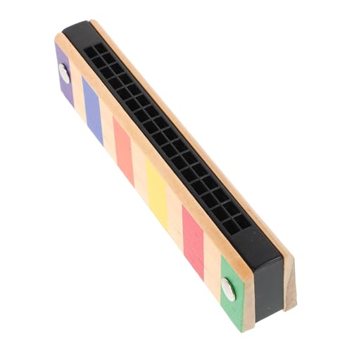 Milisten 16 Kinderharmonika aus Holz mundharmonika Mundononica Mundharmonicas für Babyzubehör Holzspielzeug mit multifunktionalem Instrument Kleinkind Recorder Metall Milisten 16 Kinderharmonika aus Holz mundharmonika Mundononica Mundharmonicas für Babyzubehör Holzspielzeug mit multifunktionalem Instrument Kleinkind Recorder Metall von Milisten