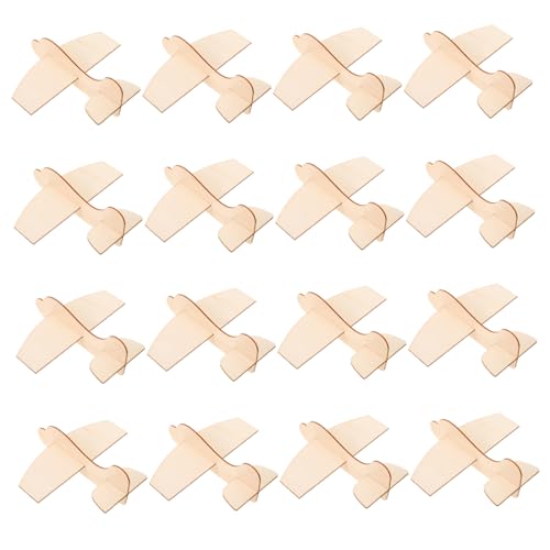 Milisten 16 Stück Teiliges Holzflugzeug für DIY Puzzle Modellspielzeug Kindersicheres Montage Vorgefertigte Holzteile Nötig Kreatives Bastelmaterial für Jungen und Mädchen Milisten 16 Stück Teiliges Holzflugzeug für DIY Puzzle Modellspielzeug Kindersicheres Montage Vorgefertigte Holzteile Nötig Kreatives Bastelmaterial für Jungen und Mädchen von Milisten