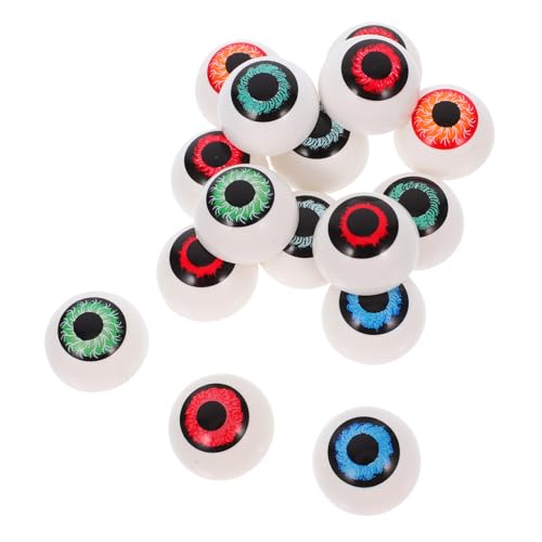 Milisten 16 Stück Teiliges Realistische Augen für Halloween Dekoration Kunstaugen für DIY Projekte Puppen und Gruselige Szenen Hochwertige Kunststoffaugen Mischfarben Milisten 16 Stück Teiliges Realistische Augen für Halloween Dekoration Kunstaugen für DIY Projekte Puppen und Gruselige Szenen Hochwertige Kunststoffaugen Mischfarben von Milisten