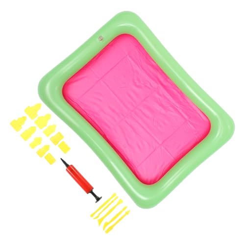 Milisten 17Stücke Teiliges Sandspielzeug für DIY Sandförmchen Robustes Sandkastenspielzeug mit Formen Werkzeugen Aufblasbare Sandfläche und Luftpumpe Farblich Gemischt Milisten 17Stücke Teiliges Sandspielzeug für DIY Sandförmchen Robustes Sandkastenspielzeug mit Formen Werkzeugen Aufblasbare Sandfläche und Luftpumpe Farblich Gemischt von Milisten