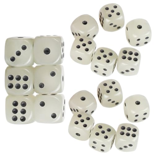 Milisten 18 Stück Teiliges Acrylwürfel Seitig Leuchtend für Brettspiele Matheunterricht Stabile Glatte Kanten Sichere Spielwürfel für Party und Unterricht Milisten 18 Stück Teiliges Acrylwürfel Seitig Leuchtend für Brettspiele Matheunterricht Stabile Glatte Kanten Sichere Spielwürfel für Party und Unterricht von Milisten