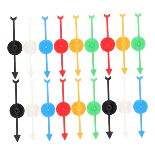 Milisten 18 Stück Teiliges Bunter Wiederverwendbarer Spielpfeile für Brettspiele Robuste Bruchsichere Kunststoffzeiger für DIY Unterricht Partys und Interaktive Familienaktivitäten Milisten 18 Stück Teiliges Bunter Wiederverwendbarer Spielpfeile für Brettspiele Robuste Bruchsichere Kunststoffzeiger für DIY Unterricht Partys und Interaktive Familienaktivitäten von Milisten