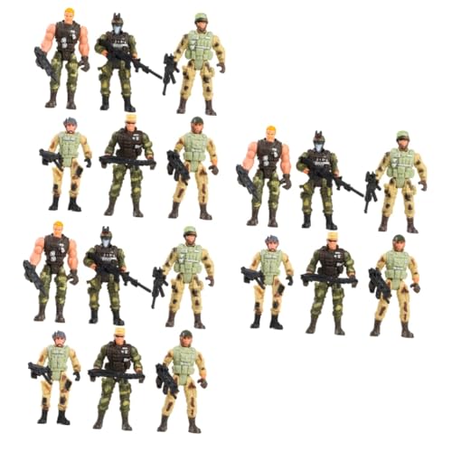 Milisten 18 Stück Teiliges Set Flexible Soldatenfiguren aus Bewegliche Arme und Beine Sichere Spielzeugmodelle für Interaktives Rollenspiel und Eltern Junge Mädchen Aktivitäten Zufällige Milisten 18 Stück Teiliges Set Flexible Soldatenfiguren aus Bewegliche Arme und Beine Sichere Spielzeugmodelle für Interaktives Rollenspiel und Eltern Junge Mädchen Aktivitäten Zufällige von Milisten