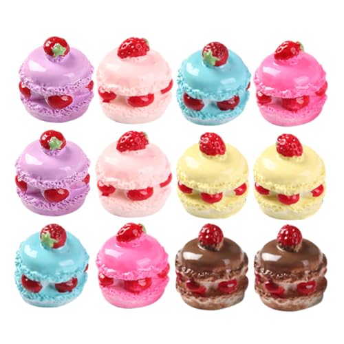 Milisten 18Stücke Teiliges Kuchen Modellset Dekorative Nachbildung Von Torten Für Puppenhäuser Mini Dessert Modelle Für Kreative Spielwelten Und Mini Dekoration Milisten 18Stücke Teiliges Kuchen Modellset Dekorative Nachbildung Von Torten Für Puppenhäuser Mini Dessert Modelle Für Kreative Spielwelten Und Mini Dekoration von Milisten