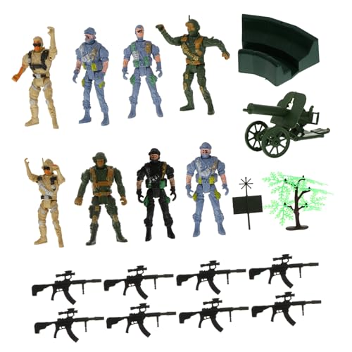 Milisten 19 Stück Teiliges Soldaten Modell Figuren Kunststoff Simulation für Pädagogisches Armee Spielset Fantasie und Eltern Junge Mädchen interaktion Milisten 19 Stück Teiliges Soldaten Modell Figuren Kunststoff Simulation für Pädagogisches Armee Spielset Fantasie und Eltern Junge Mädchen interaktion von Milisten