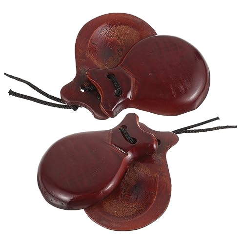 Milisten 1Paar Fingerklapper für Musikinstrument Sensorischen Entwicklung Einfache und Bunte Rhythmusinstrumente für Kleine Hände und Kreative Milisten 1Paar Fingerklapper für Musikinstrument Sensorischen Entwicklung Einfache und Bunte Rhythmusinstrumente für Kleine Hände und Kreative von Milisten
