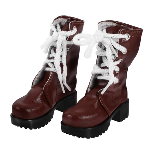 Milisten 1Paar Miniatur Puppenschuhe aus Hochwertigem PU Puppenstiefel für Puppen Dekoration im Puppenhaus oder Zuhause Milisten 1Paar Miniatur Puppenschuhe aus Hochwertigem PU Puppenstiefel für Puppen Dekoration im Puppenhaus oder Zuhause von Milisten