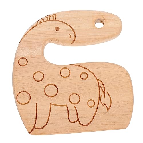 Milisten 1Pc Holz Kindermesser Kreatives Holz Kinderspielzeug Holzspielzeug Cutter Holzküchenspielzeug Holzhacker Kinderspielzeug Kinderhacker Khaki von Milisten