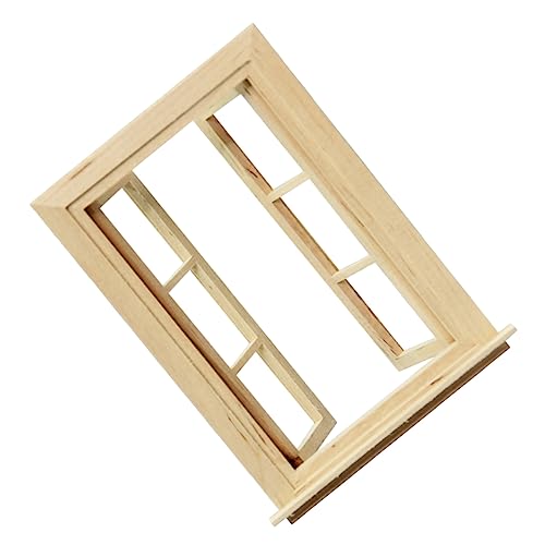 Milisten 1Pc Mini Möbel Modell Ornament Mini Möbel Fenster Holz Milisten 1Pc Mini Möbel Modell Ornament Mini Möbel Fenster Holz von Milisten