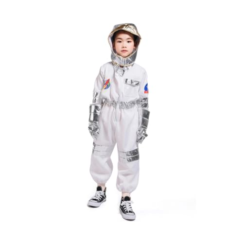 Milisten 1Satz Astronaut Kostüm Bühnenuniform Für Rollenspiel Outfit Overall Halloween Geburtstagsfeiern Karneval Und Cosplay Events Milisten 1Satz Astronaut Kostüm Bühnenuniform Für Rollenspiel Outfit Overall Halloween Geburtstagsfeiern Karneval Und Cosplay Events von Milisten