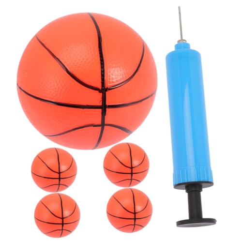 Milisten 1Satz Aufblasbarer Basketball Teiliges für Pumpe Mini Basketballspielzeug für Garten und Innen Outdoor Spiele für Jungen Milisten 1Satz Aufblasbarer Basketball Teiliges für Pumpe Mini Basketballspielzeug für Garten und Innen Outdoor Spiele für Jungen von Milisten