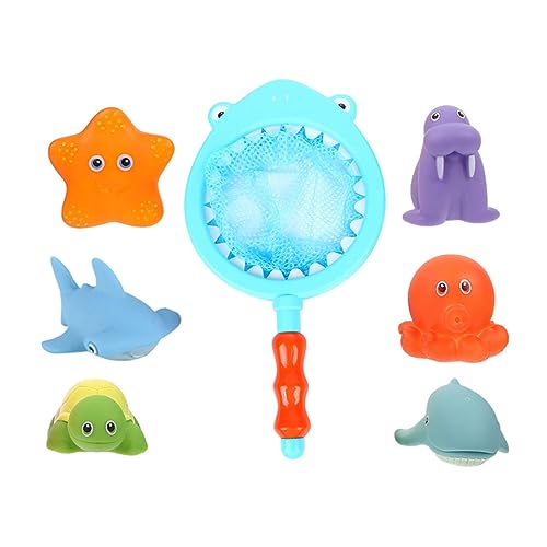 Milisten 1Satz Badespielzeug Tier Design Wasserspielzeug für Badewanne mit Tierischen Figuren und Netz für Sicher und Kinderfreundlich für Ab Jahr Milisten 1Satz Badespielzeug Tier Design Wasserspielzeug für Badewanne mit Tierischen Figuren und Netz für Sicher und Kinderfreundlich für Ab Jahr von Milisten