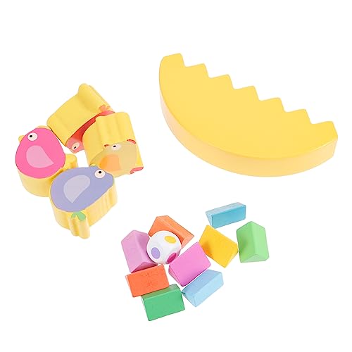 Milisten 1Satz Balance Blöcke Holzspielzeuge für Kleinkinder Tierstapelspiel Praktischen Fähigkeiten und Farberkennung Hochwertige Sichere Materialien Milisten 1Satz Balance Blöcke Holzspielzeuge für Kleinkinder Tierstapelspiel Praktischen Fähigkeiten und Farberkennung Hochwertige Sichere Materialien von Milisten