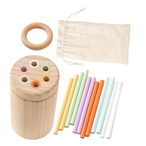 Milisten 1Satz Balancierstäbe aus Holz Montessori für Kleinkinder Lernspielzeug Motorischen Fähigkeiten und Hand Auge Koordination Tragbar und Sicher für Ab Jahr Milisten 1Satz Balancierstäbe aus Holz Montessori für Kleinkinder Lernspielzeug Motorischen Fähigkeiten und Hand Auge Koordination Tragbar und Sicher für Ab Jahr von Milisten