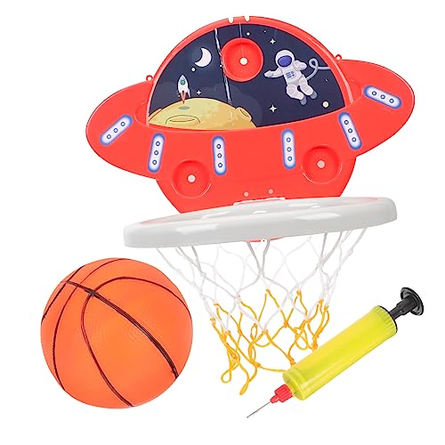 Milisten 1Satz Basketballspielzeug Für Höhenverstellbarer Indoor Basketballkorb Mit Wandmontage Cartoon Design Saugnäpfen Ball Fördert Motorische Fähigkeiten Milisten 1Satz Basketballspielzeug Für Höhenverstellbarer Indoor Basketballkorb Mit Wandmontage Cartoon Design Saugnäpfen Ball Fördert Motorische Fähigkeiten von Milisten