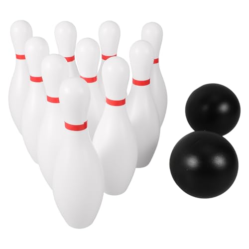 Milisten 1Satz Bowling Kunststoff Bowlingkugeln mit Pins für Drinnen und Draußen Fördert Motorik und Hand Augen Koordination für Jungen Garten oder Park Milisten 1Satz Bowling Kunststoff Bowlingkugeln mit Pins für Drinnen und Draußen Fördert Motorik und Hand Augen Koordination für Jungen Garten oder Park von Milisten