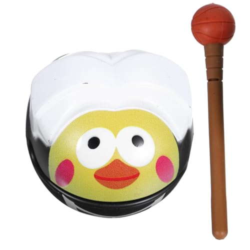 Milisten 1Satz Büro Musikspielzeug Tempelblock Huhn Form Entspannendes Holzspielzeug Für Stressabbau Im Büro Und Zuhause von Milisten