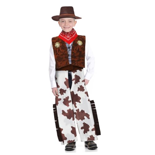 Milisten 1Satz Cowboy Kostüm für Teiliges mit Hut Weste Hose und Mehr Fantasievolles für Halloween und Karneval Langlebig und Strapazierfähig für Kleinkinder Milisten 1Satz Cowboy Kostüm für Teiliges mit Hut Weste Hose und Mehr Fantasievolles für Halloween und Karneval Langlebig und Strapazierfähig für Kleinkinder von Milisten