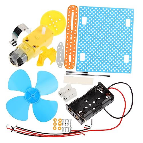 Milisten 1Satz DIY Lüfter Modell Für Wissenschaftliches Experimentier Bildung Umweltfreundliches Bastelset Ohne Batterie Lernspielzeug Für Kleine Milisten 1Satz DIY Lüfter Modell Für Wissenschaftliches Experimentier Bildung Umweltfreundliches Bastelset Ohne Batterie Lernspielzeug Für Kleine von Milisten