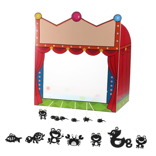 Milisten 1Satz DIY Schattenpuppenspielset für Kreatives Puppentheater mit Handgefertigten Figuren Fördert und Geschichtenerzählen Zubehör und Spezieller Schattenbühne Milisten 1Satz DIY Schattenpuppenspielset für Kreatives Puppentheater mit Handgefertigten Figuren Fördert und Geschichtenerzählen Zubehör und Spezieller Schattenbühne von Milisten