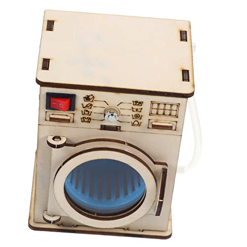 Milisten 1Satz DIY Waschmaschine Modell für Wissenschaftliches Experimentierspielzeug für Vorschulkinder Kreatives Holzspielzeug Beobachtung und Kommunikation Sicheres Milisten 1Satz DIY Waschmaschine Modell für Wissenschaftliches Experimentierspielzeug für Vorschulkinder Kreatives Holzspielzeug Beobachtung und Kommunikation Sicheres von Milisten