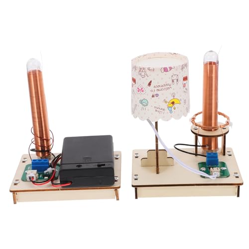 Milisten 1Satz DIY Wissenschaftsset für Drahtlose Energieübertragung und Tischlampe Modell Kit Lernspielzeug für Stem Experimente und Kreative Projekte für Grundschüler von Milisten